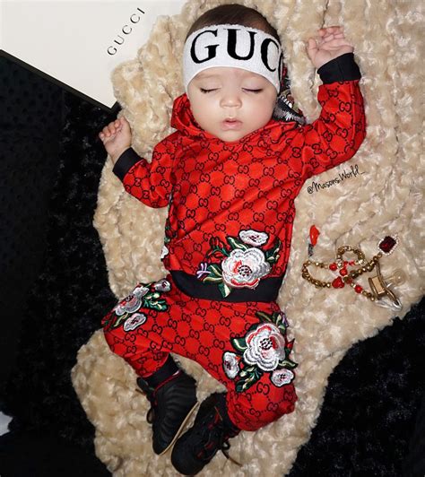 baby boy gucci sale|newborn baby wearing gucci.